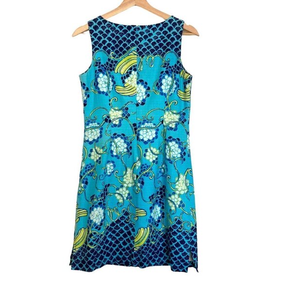 LILLY PULITZER Stephanie Koi Fish Print Sleeveless Sheath Dress - Picture 7 of 9